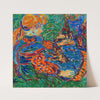 Zwei mit Katzen spielende Mädchen (1907) by Ernst Ludwig Kirchner