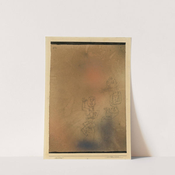 Zwei Seelen aufwärts (1927) by Paul Klee