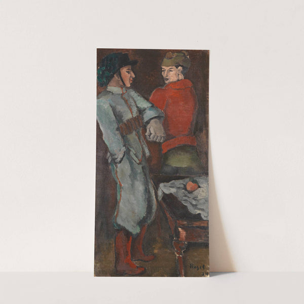 Zwei Soldaten by Helmut Kolle