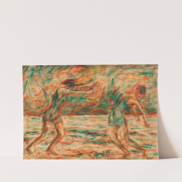 Zwei tanzende Frauen am Strand (1926) by Christian Rohlfs