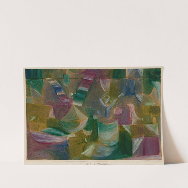 Zwei Vogel-bilder by Paul Klee