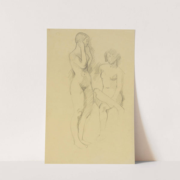 Zwei weibliche Akte (1933-1934) by Anny Dollschein