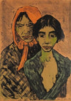 Zwei Zigeunerinnen (Zigeunermutter mit Tochter) (1926)