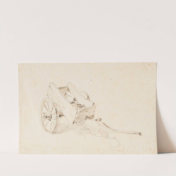 Zweirädriger Karren by Franz Niklaus König