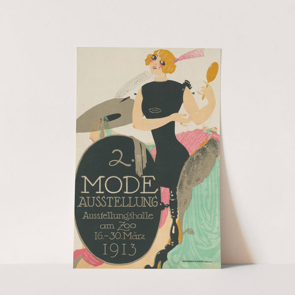 Zweite Mode Ausstellung. Ausstellungshalle am Zoo 1913 (1913) by Paul Scheurich