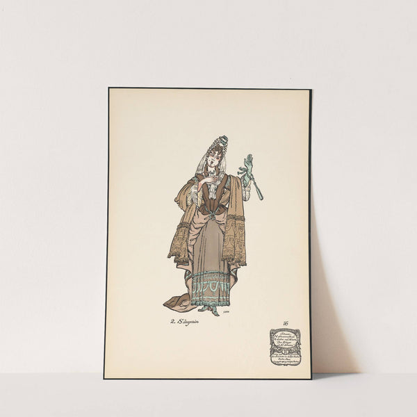 Zweite Sängerin by Ernst Stern