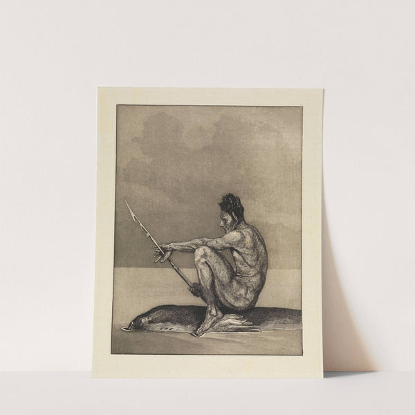 Zweite Zukunft (Eva und die Zukunft, Opus III, Blatt 4) (1880-1882) by Max Klinger