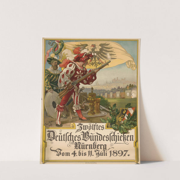 Zwölftes Deutsches Bundesschießen Nürnberg (1897) by Paul Ritter