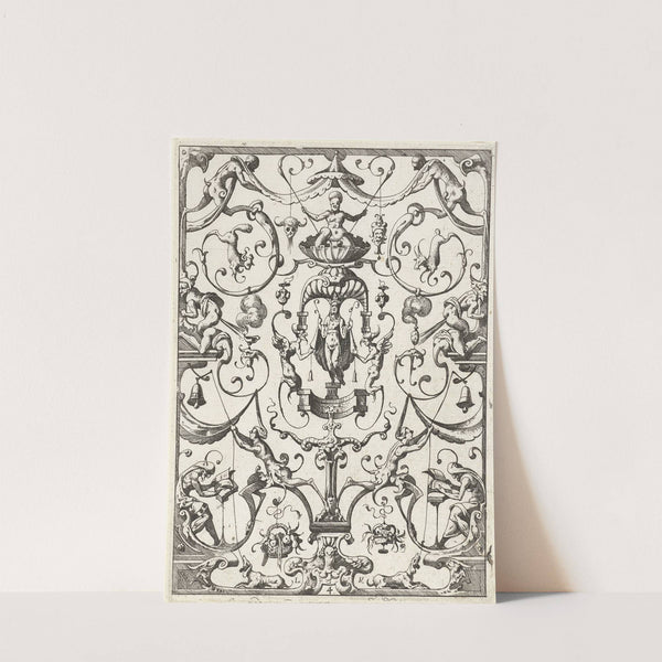 04 Decoration with grotesques (1607) by Lucas Kilian