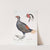 1. Rufous Tailed Crested Pheasant,, Euplocomus erythrothalmus; 2. Head of Silver Crested Pheasant,, Euplocomus Nycthemerus. by John Edward Gray