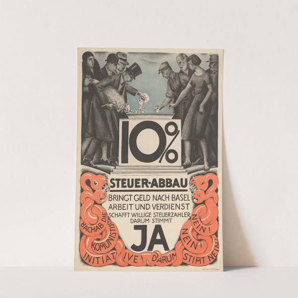 10% Steuer-Abbau – Ja by Burkhard Mangold