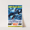 1,000 bomber raid! It takes 50,000 tons of coal to make the bombs alone! Don&#039;t waste coal by Clive Uptton