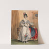 11 Heures Du Soir. Portrait from Les Dix-huit Heures d’une Parisienne (c. 1830) by Achille Devéria