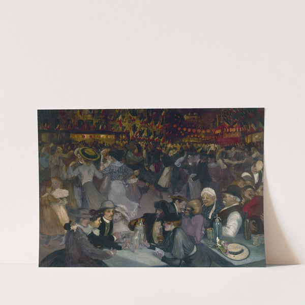 14 juillet by Théophile Alexandre Steinlen