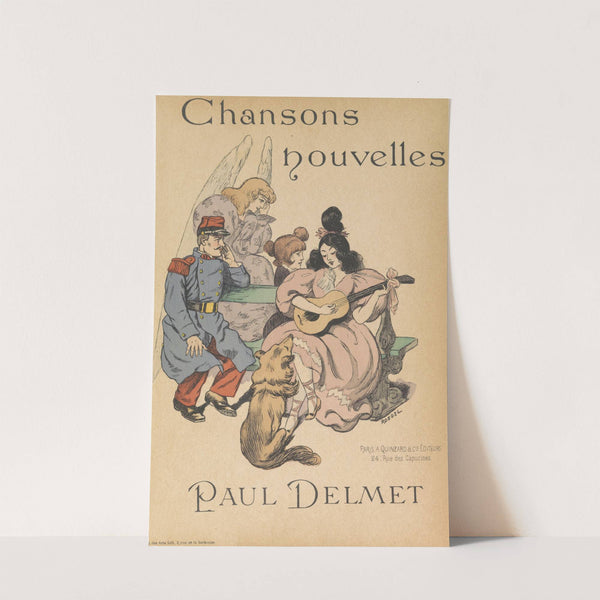 15 Chansons nouvelles Pl.01 (1900) by Auguste Roedel