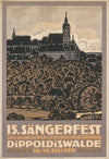 15. Sängerfest des sächsischen Elbgausängerbundes Dippoldiswalde (1911)