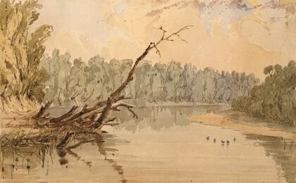 16 Miles Above the Mouth of the Ohio (1847)