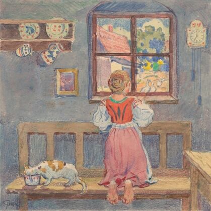7. – View from the Window in the Room