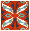 18 plates of ornamental tiles from the Afghan Boundary Commission Pl 07