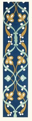 18 plates of ornamental tiles from the Afghan Boundary Commission Pl 09