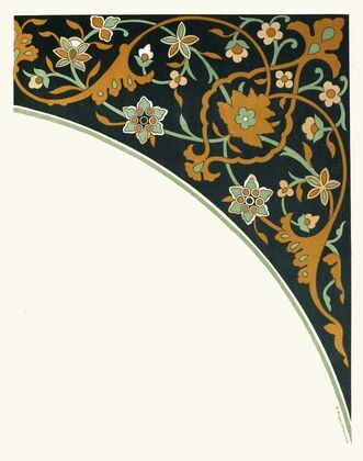 18 plates of ornamental tiles from the Afghan Boundary Commission Pl 16