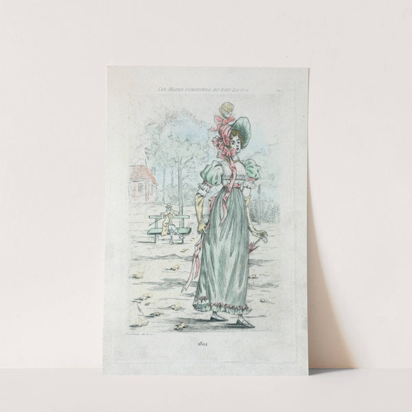 1801 [Women&#039;s fashion in nineteenth-century Paris] by Henri Boutet