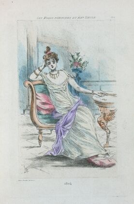 1804 [Women’s fashion in nineteenth-century Paris]
