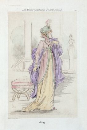 1809 [Women’s fashion in nineteenth-century Paris]