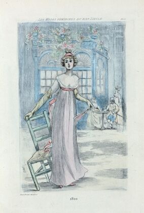 1810 [Women’s fashion in nineteenth-century Paris]