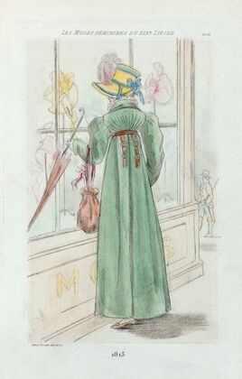 1812 [Women’s fashion in nineteenth-century Paris]