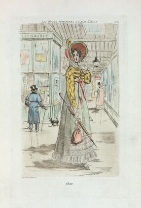 1820 [Women’s fashion in nineteenth-century Paris]