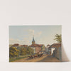 1823 (1915-1945) by Hauptstrasse und Kirche in Lörrach
