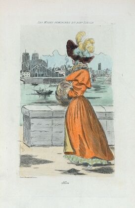 1830 [Women’s fashion in nineteenth-century Paris] — size preview