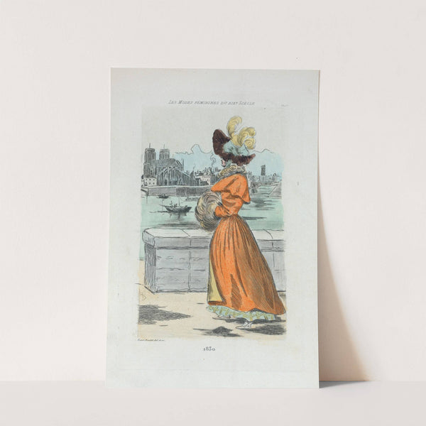 1830 [Women&#039;s fashion in nineteenth-century Paris] by Henri Boutet