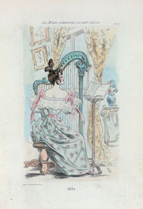 1832 [Women’s fashion in nineteenth-century Paris]