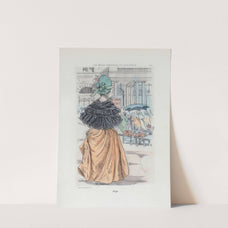 1840 [Women's fashion in nineteenth-century Paris] by Henri Boutet