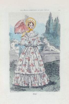 1845 [Women’s fashion in nineteenth-century Paris]