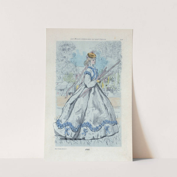 1866 [Women&#039;s fashion in nineteenth-century Paris] by Henri Boutet