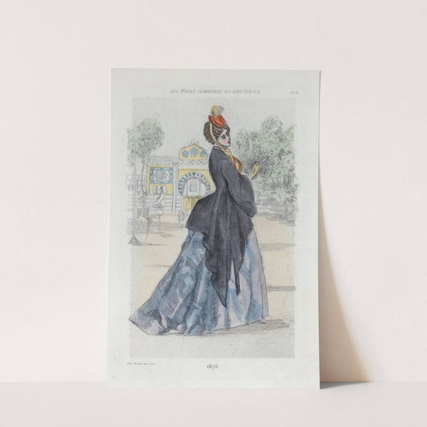 1873 [Women&#039;s fashion in nineteenth-century Paris] by Henri Boutet