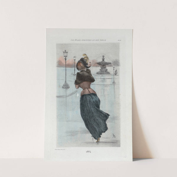 1884 [Women&#039;s fashion in nineteenth-century Paris] by Henri Boutet