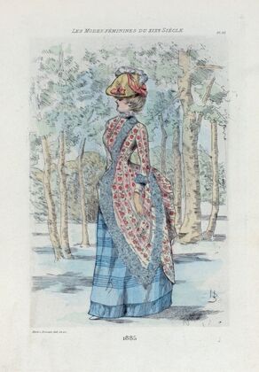 1885 [Women’s fashion in nineteenth-century Paris]