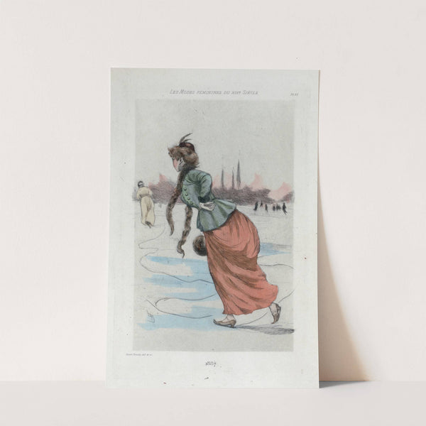 1887 [Women&#039;s fashion in nineteenth-century Paris] by Henri Boutet
