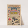 1888 Orient-Express advertisement &#8211; Londres-Paris-Constantinople (1888) by Imp. Chaix