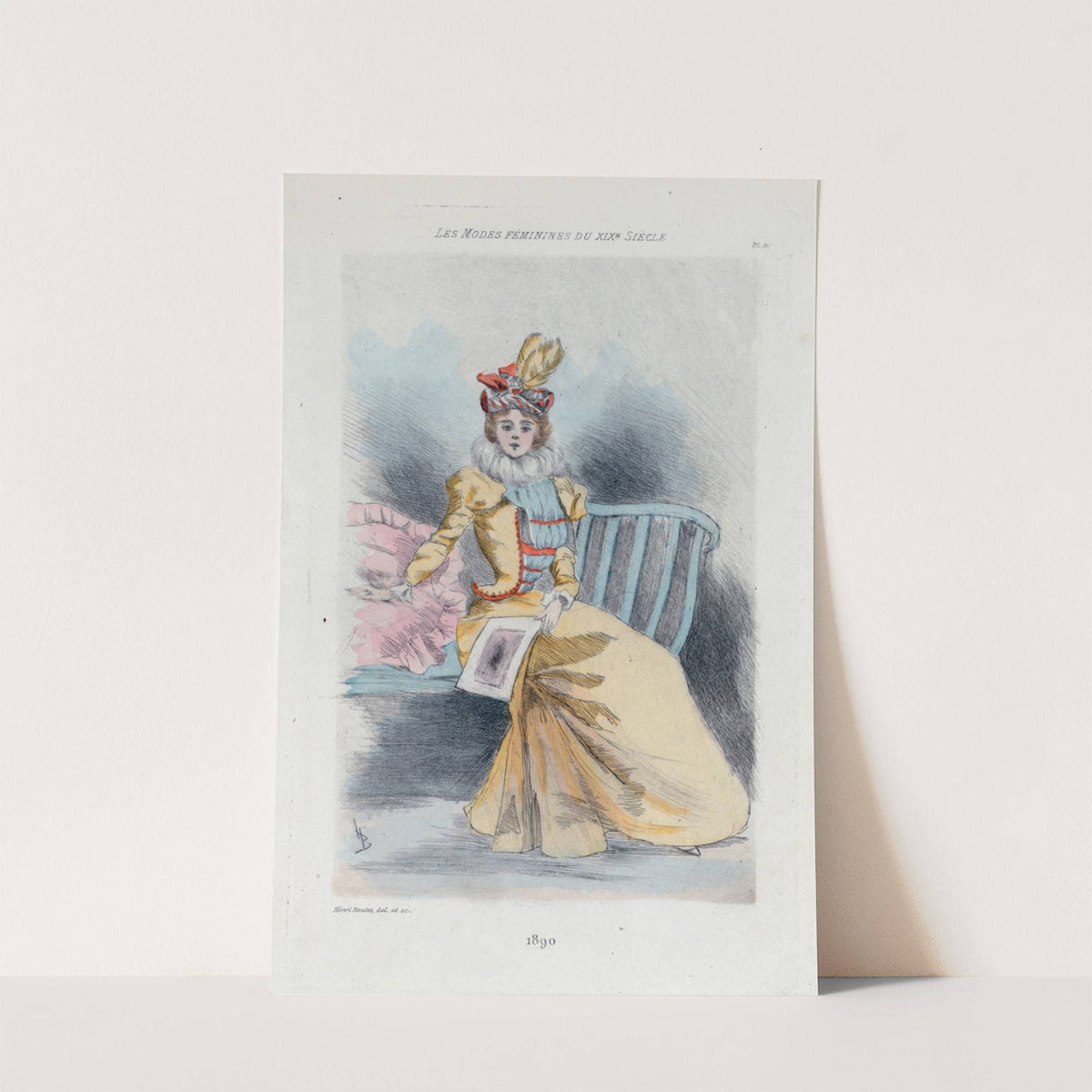 1890 [Women's fashion in nineteenth-century Paris] by Henri Boutet