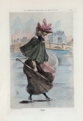 1893 [Women’s fashion in nineteenth-century Paris]