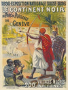 1896-Exposition nationale suisse-1896. Le Continent noir au parc de Plaisance de Genève (1896)