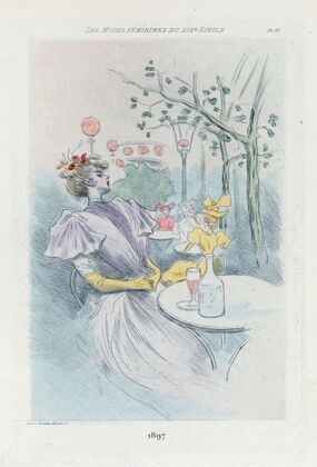 1897 [Women’s fashion in nineteenth-century Paris]