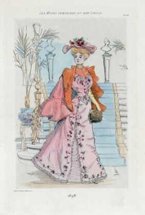 1898 [Women’s fashion in nineteenth-century Paris]