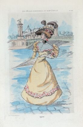 1900 [Women’s fashion in nineteenth century Paris]