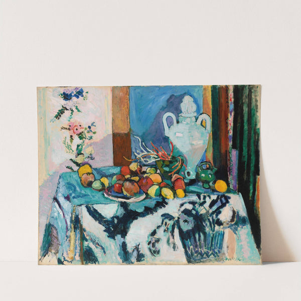 1907 by Henri Matisse Blue Still Life (Nature Morte Bleue)